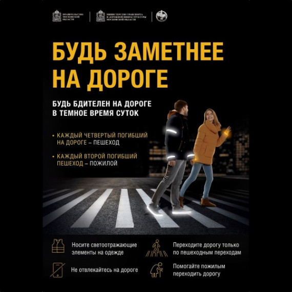 Пешеход, засветись!.